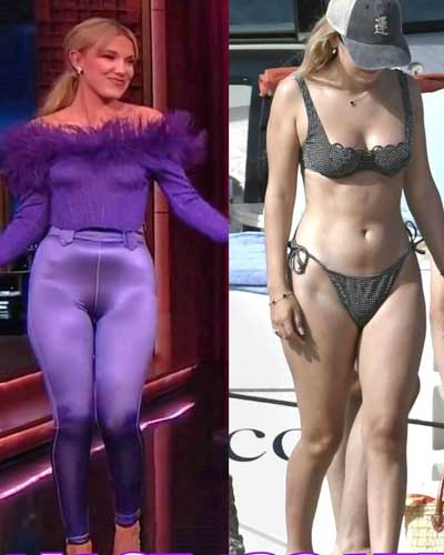 Millie Bobby Brown Purple Pant